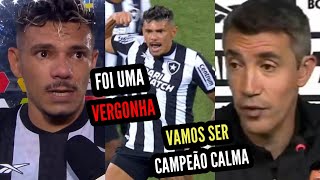 BOTAFOGO EMPATE COM O GOIS E TEM TÍTULO DO BRASILEIRÃO AMEAÇADO E OLHA O QUE TIQUINHO SOAREZ FALOU