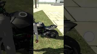 Kawasaki Ninja H2r cheat code 🥳 India Bike Driving 3D #shorts