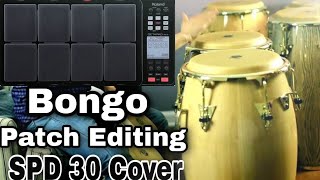 SPD 30 Octapad Bongo Patch Editing & Playing Procedures