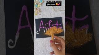 Comment your name 💕#subscribe #nameart #calliography #viralvideo q#youtube #shorts #viralshorts #diy