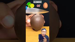 JERUK NIPIS ATAU TELUR ⁉️ #funny #food #satisfying #avocado #comedy #dubbing