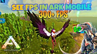 HOW TO FPS IN ARK MOBILE||how to see fps in any game android||how to see fps in pubg mobile