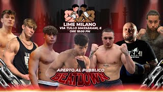 BEATDOWN TOURNAMENT : DON ALI vs SAIX - GIOBOCCALI vs MORANDI - RUBINO vs POETA DI STRADA