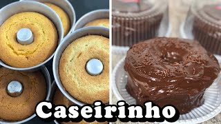 MASSA DE CASEIRINHO (Caseirinho de cenoura e Caseirinho de ninho )