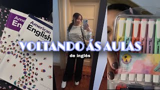 VOU VOLTAR PARA ÁS AULAS DE INGLÊS | papelaria, curso oxford, unboxing & mais… 📚💜