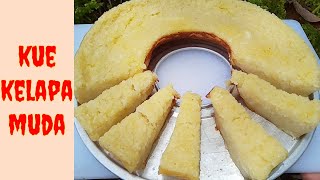 CARA MEMBUAT KUE KELAPA MUDA YANG SUPER SIMPLE [EMI SL CHANNEL] #139