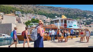 Dubrovnik boating places|| old town || Croatia