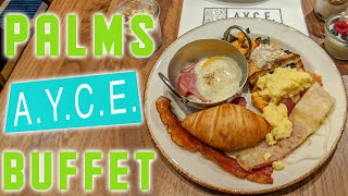 Palms AYCE Breakfast Buffet Highlights - 1 Minute Vegas Buffet