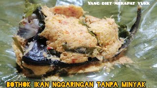 punya ikan di masak begini selain sehat juga enak, dan irit minyak juga