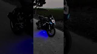 yamaha r15 v4 Indonesia black colour best look in new whit modfide #trending #shorts #youtubeshorts