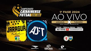 CAMPEONATO CATARINENSE SÉRIE OURO 2024 - 1ª FASE - Jaraguá Futsal X Tubarão Futsal