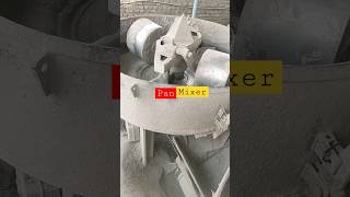 Best Pan Mixer For Fly Ash Machine #panmixer