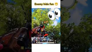 🤣Trick use enemy escape fun 😂 wait for end #bgmi #viralvideo #funnyshorts #shorts #shortsfeed #pubg