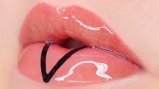 Cute Lipstick Tutorial Compilation 💄🌷 New Amazing Lip Art Ideas April 2018 Part 19