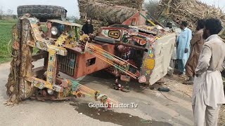 2 Massey Ferguson 385 And 1Belarus tractor Heavy load Trolley in suggrance Pakistan village tractors