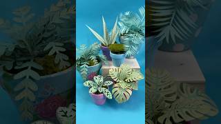 Did you know you can make paper plants with your Cricut? See full video for instructions! #cricut