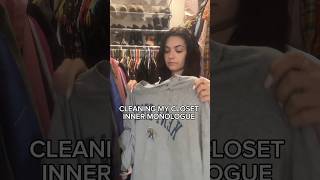 How not to clean your closet