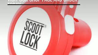 SCOOTLOCK CHRISTMAS the ideal gift for all scooter lovers