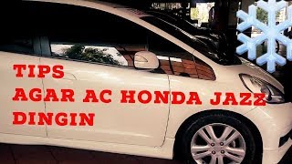 Tips Agar AC honda Jazz Lebih Dingin