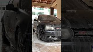 Lavagem Detalhada/ Golf MK4 2.0 Alemão🇩🇪/ Kit GTi        #youtubeshorts #golfgti #lavacar #viral