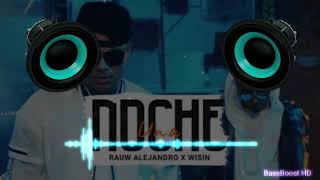 Una Noche - Rauw Alejandro & Wisin (Bass Boosted)