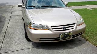 2001 Honda Accord EX Start Up