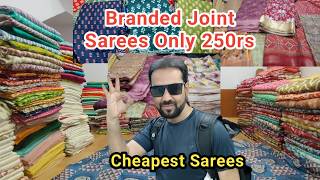 Ramachandrapuram Branded Joint Sarees Only 250rs | Cheapest Sarees l Srirampura I Chindi Bazaar