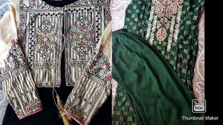 long kurtis with plazoo design ideas.