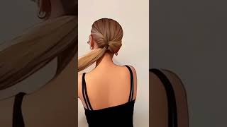 Quick and easy bun hairstyles for summer 💕🥰#hairstyles shorts#trending#shorts