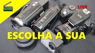 🎬 Escolha a sua câmera e saia gravando