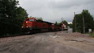 BNSF Freight Train near Kansas, AL