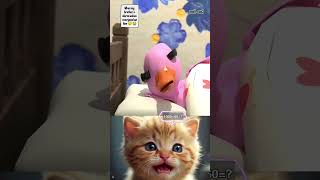 When my brother's alarm wakes everyone but him 😴😮‍💨 #trollcat3 #catvideos #trollcat #babyduck