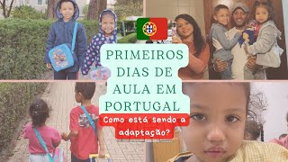 Primeiros dias de aula em Portugal. Como está sendo a adaptação?