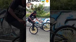 respect cycle |√ stunt 😱😱🔥 #shorts #respect |vickymgogoi