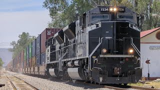 EMDX Ex Norfolk Southern Y BNSF Liderando 2 Trenes En Tlajomulco