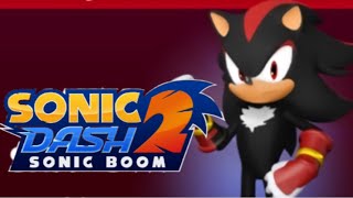 Sonic Dash 2: Sonic Boom: Shadow Gameplay