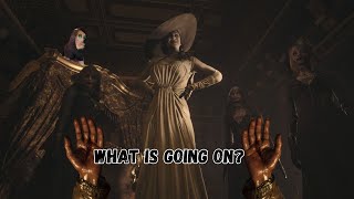 WHATS HAPPENING INSIDE OF THIS CASTLE!! resident evil village vr