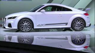 Audi TT quattro sport concept 2014 at Geneva car show Audi TT Sport quattro Konzept in Genf