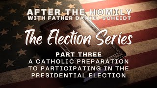 After the Homily with Father Daniel Schiedt.  This is the 3rd in our 3-part series.