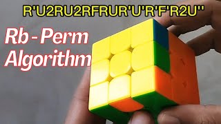 Rb -  Perm Algorithm and Fingertrick