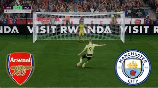 FIFA 23 -  ARSENAL VS MAN CITY | PENALTY SHOOTOUT | GAMEPLAY PC #epl #fifa23 #football