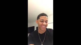 Lil Bibby IG Live