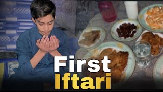 First iftari with family 😍|| Ramadan Mubarak❤️||Hussnain Jameel Official