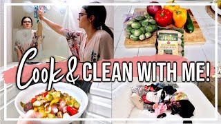 COOK AND CLEAN WITH ME 2019 // CLEANING MOTIVATION // HEALTHY DINNER IDEAS // WHOLE 30 & PALEO