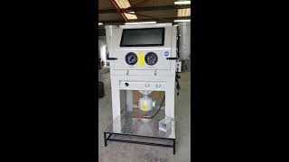 Pressure Blast Cabinet PSBC990-2 with 2 extractors fitted