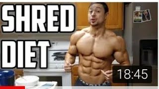 Matt Ogus - Shredding Diet - Meal by Meal