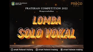 FRACO 2022 VOKAL SOLO - 10. NATHANIA CAHYADIANTI