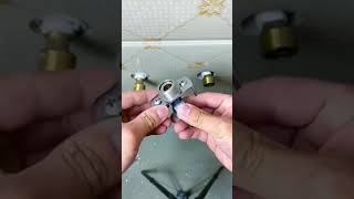 How to install a sink mixer#kitchen sink mixer installation#shorts