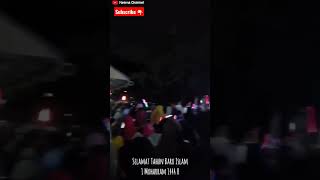 Pawai Obor Tahun Baru Islam 1 Muharram 1444 H #shorts