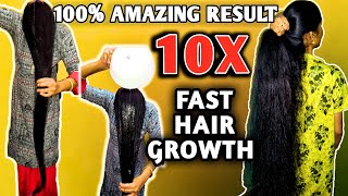 😱ஒரே முறை 🤩Long fast shiny smooth hair||miracle hair rinse water❤️